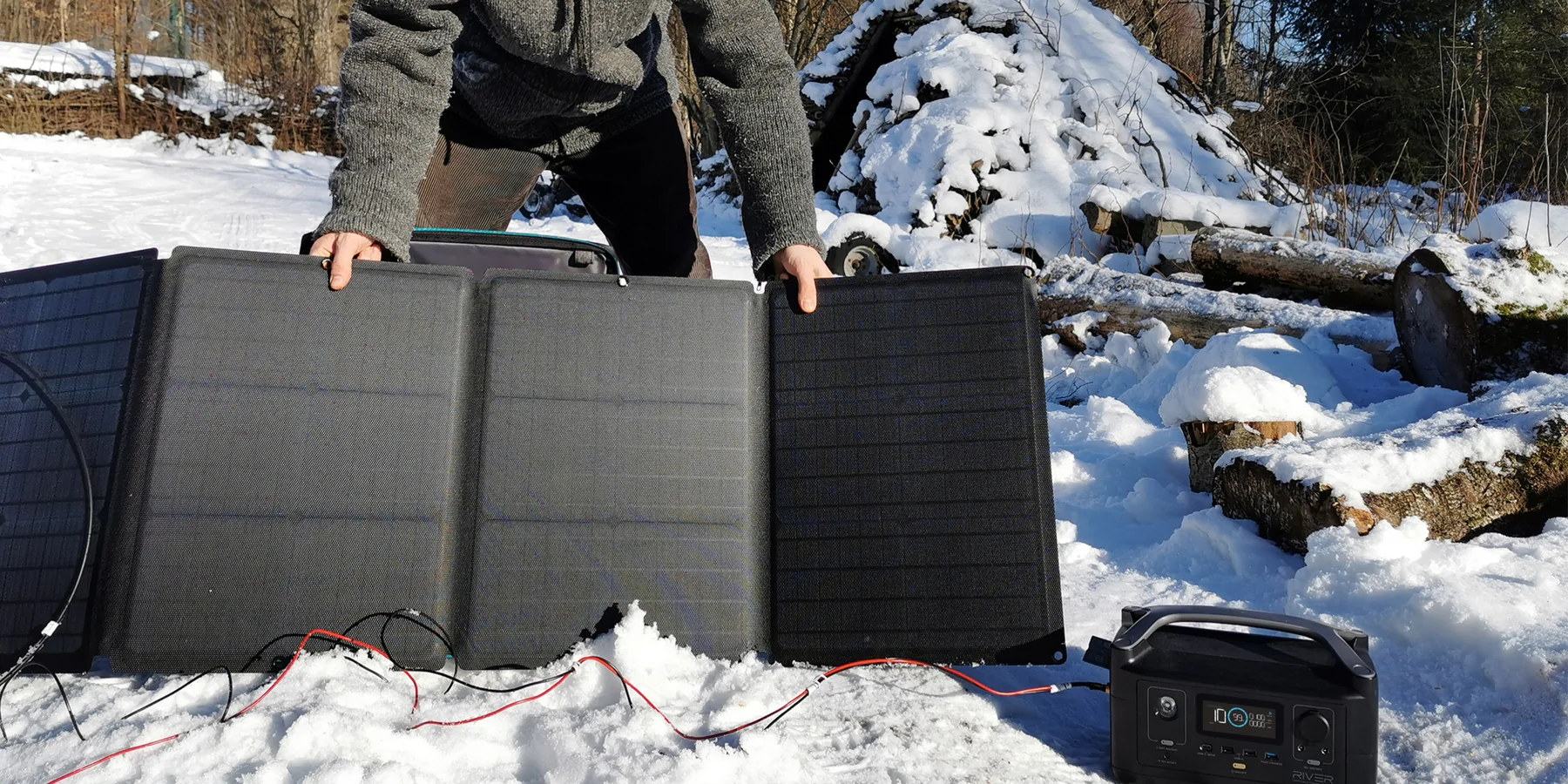 Ecoflow River Pro + 110W Solar Panel