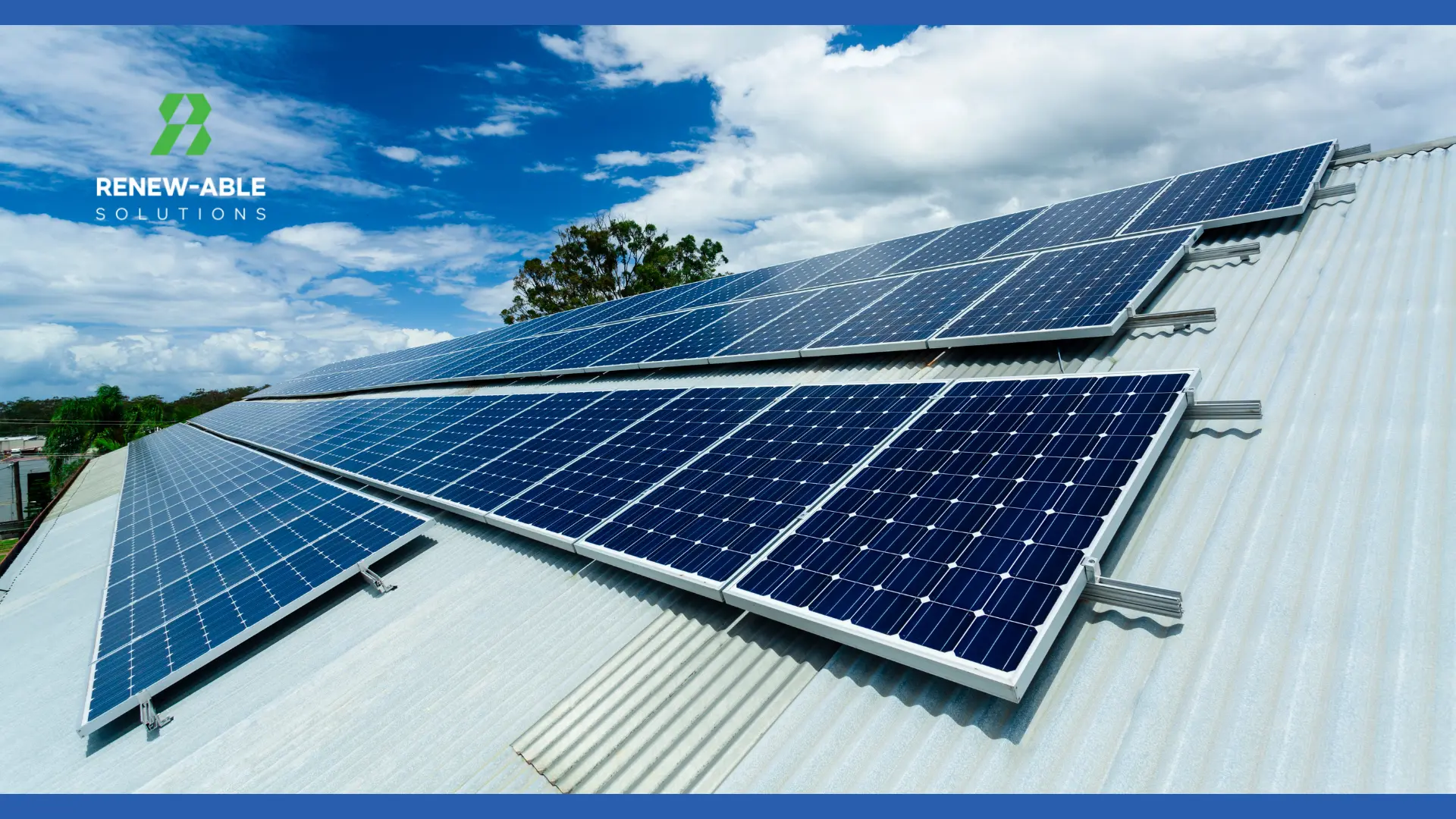 Custom Rooftop Solar Installation